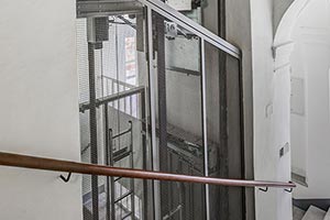 Aufzug Umbau im Altbau